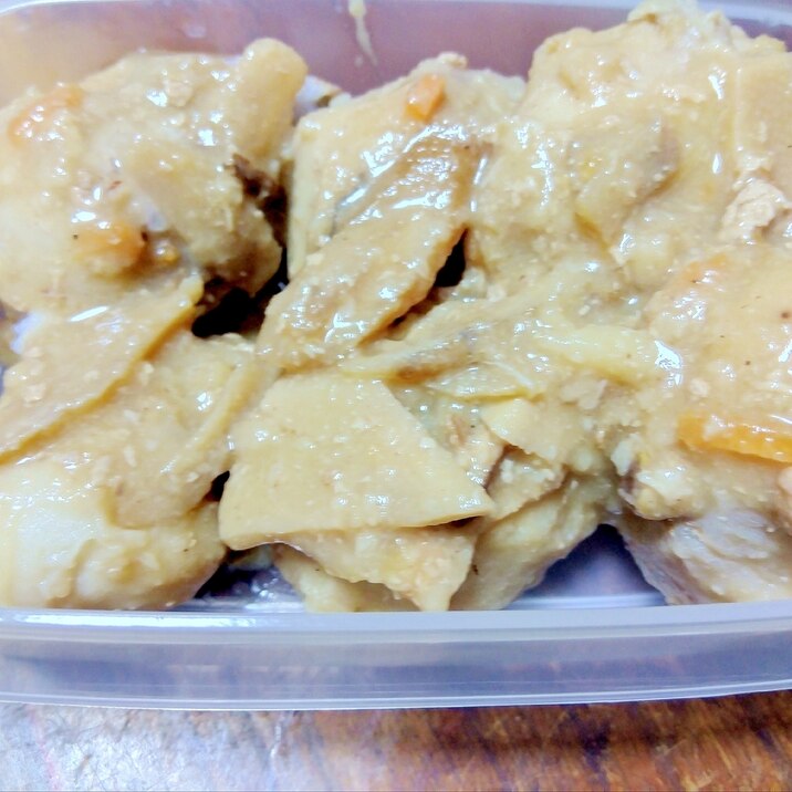 炊飯器で✿里芋&筍の味噌煮込み